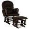 Baby Nursery Relax Rocker Rocking Chair Glider And Ottoman Set W/ Cushion